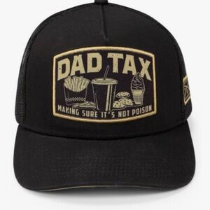 NWT- Grunt Style Dad Flat Bill Hat (One Size, Black)